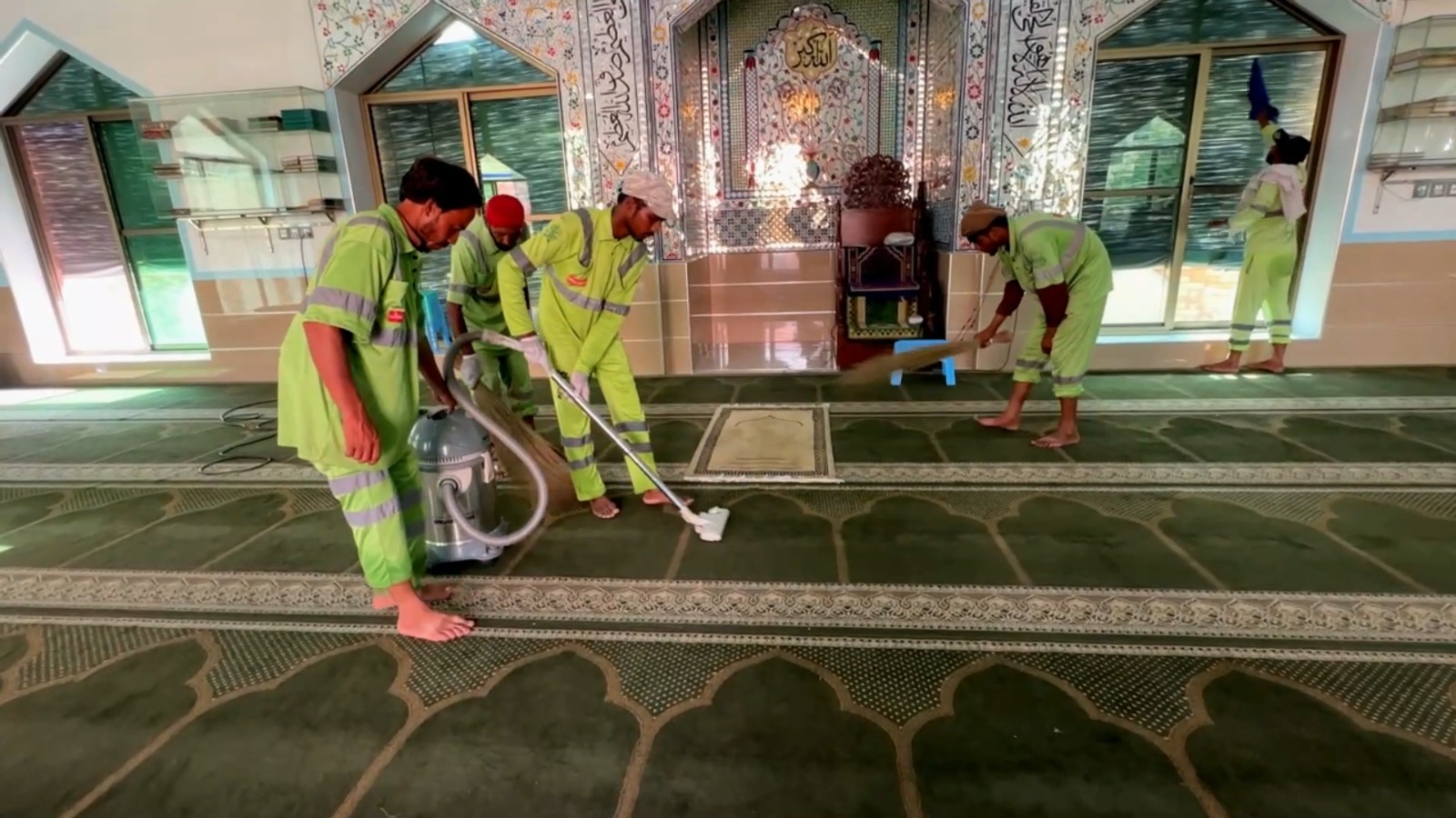 Mosque Cleaning