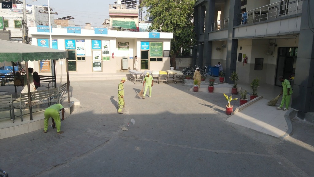 Hospital Sanitation Drives